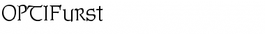 OPTIFurst Font