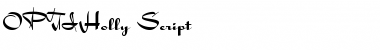 Download OPTIHolly Font Download OPTIHolly Font