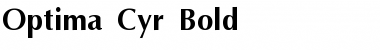 Download Optima Cyr Font