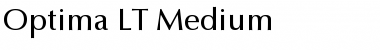 Download Optima LT Medium Font