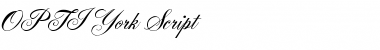 Download OPTIYork Font Download OPTIYork Font