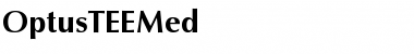 Download OptusTEEMed Font Download OptusTEEMed Font