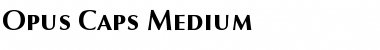 Download Opus-Caps Font