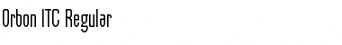 Download Orbon ITC Font