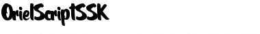 Download OrielScriptSSK Font