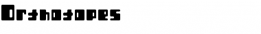 Download Orthotopes Font