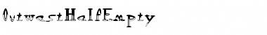 Download OutwestHalfEmpty Font