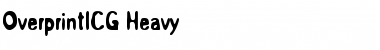 Download OverprintICG Font