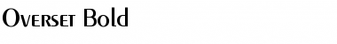 Download Overset Font
