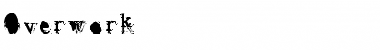 Download Overwork Font