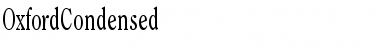 Download OxfordCondensed Font