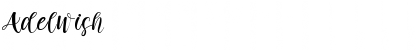 Download Adelwish Font Download Adelwish Font