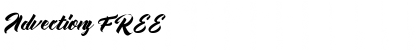 Download Advectionz FREE Font