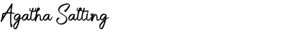 Download Agatha Salting Font Download Agatha Salting Font