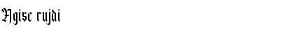 Download Agise rujdi Font