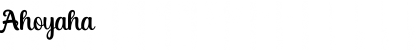 Download Ahoyaha Font Download Ahoyaha Font