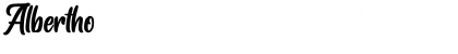 Download Albertho Font