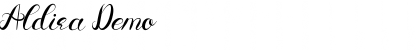 Download Aldira Demo Font