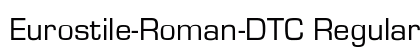 Eurostile-Roman-DTC Regular preview