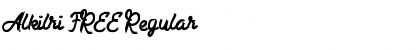 Download Alkilri FREE Font