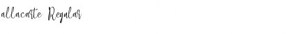 Download allacarte Font Download allacarte Font