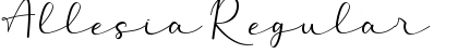 Download Allesia Font Download Allesia Font