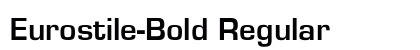 Eurostile-Bold Regular preview