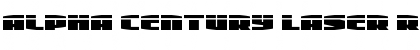 Download Alpha Century Laser Font