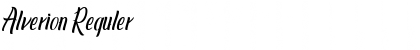 Download Alverion Font Download Alverion Font