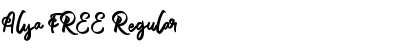 Download Alya FREE Font