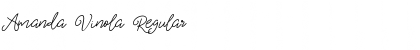Download Amanda Vinola Font Download Amanda Vinola Font