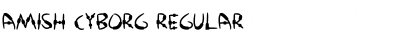 Download Amish Cyborg Font