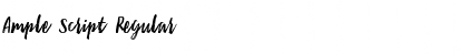 Download Ample Script Font