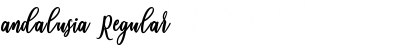 Download andalusia Font