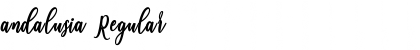 Download andalusia Font
