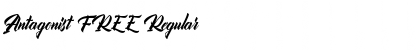 Download Antagonist FREE Font