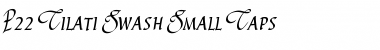 Download P22 Cilati Swash Small Caps Font
