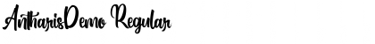 Download AntharisDemo Font