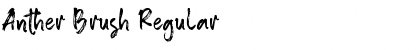 Download Anther Brush Font