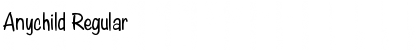 Download Anychild Font Download Anychild Font