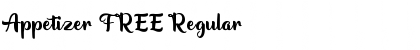 Download Appetizer FREE Font