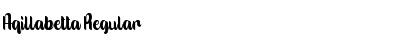 Download Aqillabetta Font
