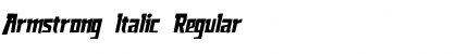 Download Armstrong Italic Font
