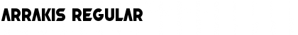 Download Arrakis Font