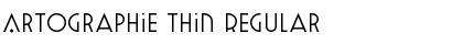 Download Artographie Thin Font Download Artographie Thin Font