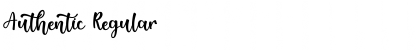 Download Authentic Font