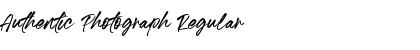 Download Authentic Photograph Font Download Authentic Photograph Font