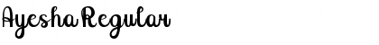 Download Ayesha Font