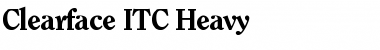 Download Clearface ITC BQ Font