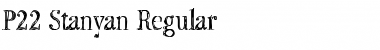 Download P22 Stanyan Regular Regular Font